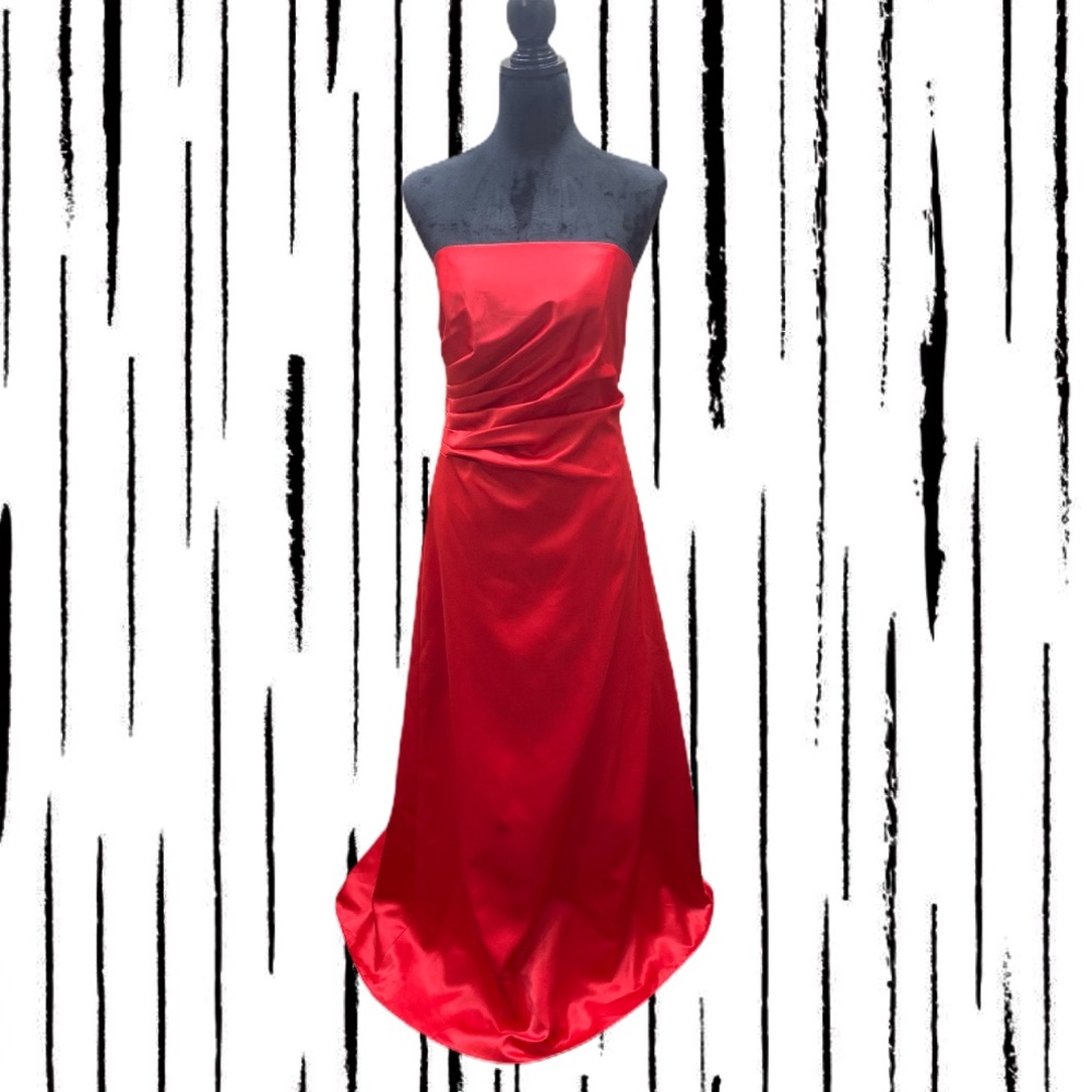 NWT Night Way Collections Red Formal Dress